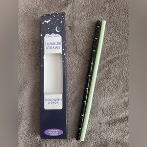 2 CharCharms Halloween 40oz Straws